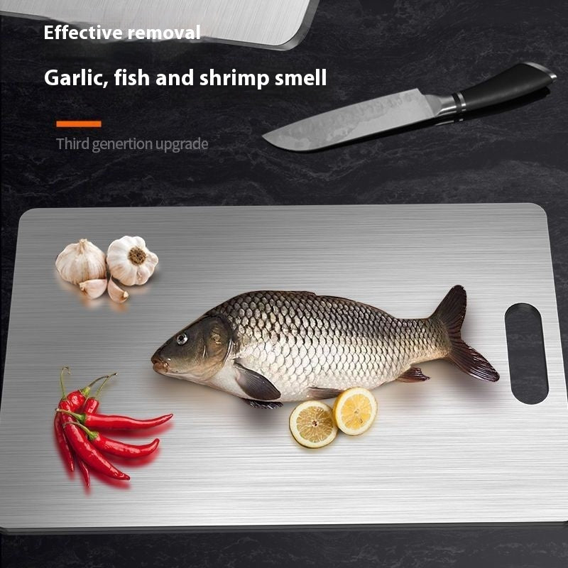 316 Stainless Steel Thickened Cutting Board Oversized Mildew-proof Household Kitchen Panel