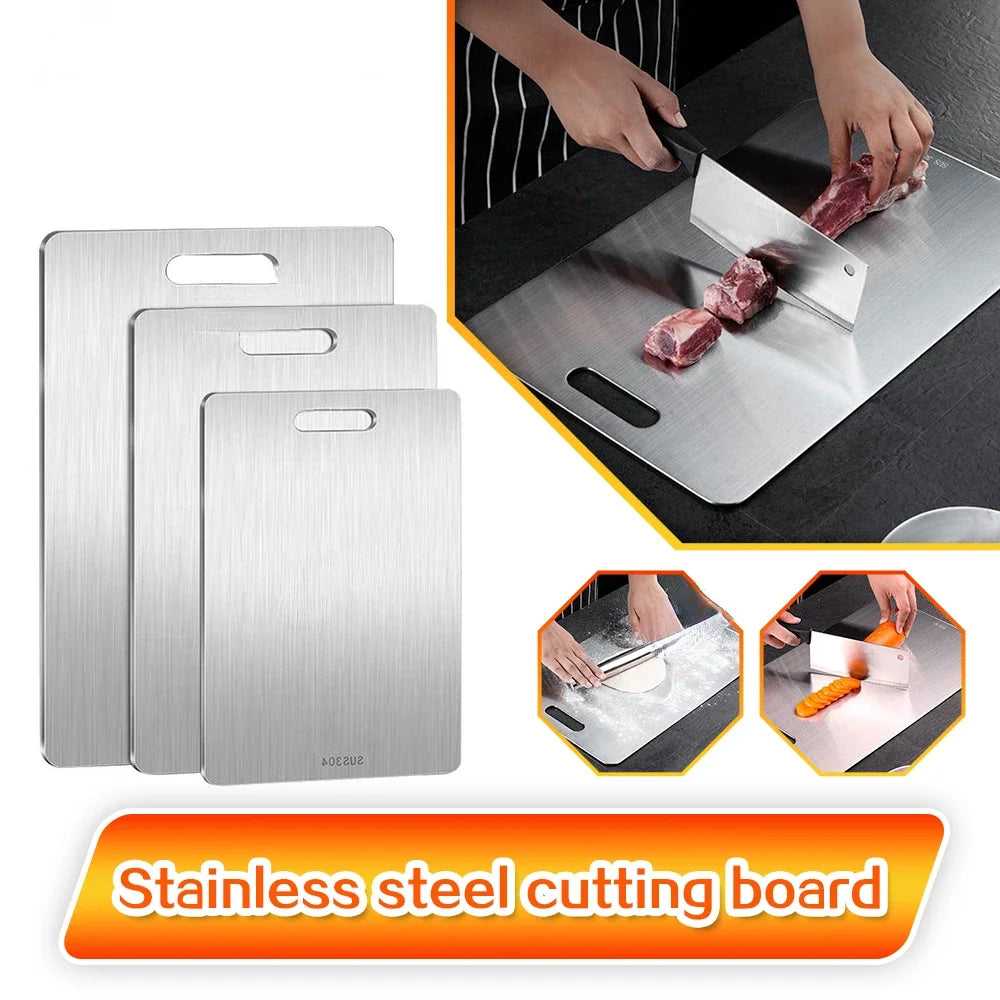 Premium 316 Stainless Steel Cutting Board | Ultra-Hygienic & Durable